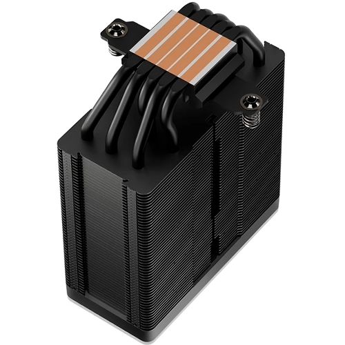 Кулер для процессора DEEPCOOL AG500 BK ARGb V2 черный 120мм алюминий+медь 1900rpm 29.4db 40pin 240W 160мм