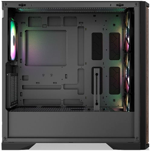 Компьютерный корпус без блока питания Case Raijintek AGOS MAX-MS4, Midi-Tower, TG, 4x140мм ARGB, 2xUSB 3.0 + 1xUSB Type-C, E-ATX, ATX, mATX, mITX черный