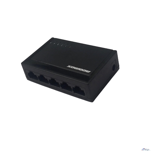 Коммутатор неуправляемый NEOMAX NMS-105P-100-P, 5 портов 100 Mbps, пластик