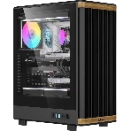 Компьютерный корпус Aerocool/Formula TimberLine T1 черный без БП ATX 4x120мм 1xUSB 2.0 1xUSB 3.0 1xUSB3.1 audio bott PSU