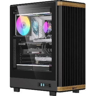 Компьютерный корпус Aerocool/Formula TimberLine T1 черный без БП ATX 4x120мм 1xUSB 2.0 1xUSB 3.0 1xUSB3.1 audio bott PSU