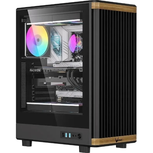 Компьютерный корпус Aerocool/Formula TimberLine T1 черный без БП ATX 4x120мм 1xUSB 2.0 1xUSB 3.0 1xUSB3.1 audio bott PSU