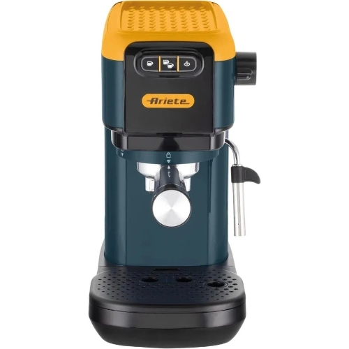 Кофеварка рожковая Ariete 00M139916AR0 маренго/желтый, молотый/капсулы, 1,1 л, 1300 Вт, 15 бар