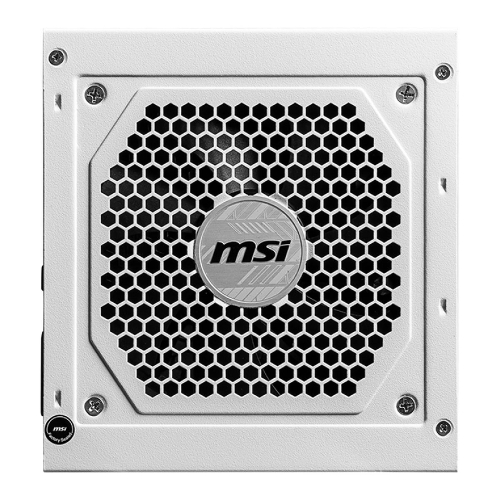 Блок питания MSI MAG A850GL PCIE5 WHITE, 850W, 80 PLUS Gold, полностью модульный, ATX 3.0, PCIE5, RTL белый