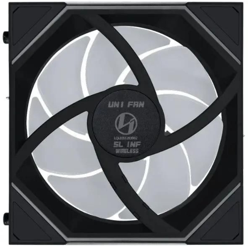 Вентилятор для корпуса Lian-Li Uni Fan SL-INF Wireless 120 Reverse ARGB 120х122.1x28 черный 4-pin 32.2дБ (G99.12RSLIN1W1B.R0) Ret