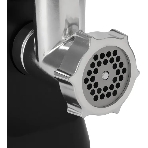 Мясорубка электрическая Vitek VT-MG3600 черный, 1800 Вт, 1.6 кг/мин, реверс, защита от перегрузки, насадки - 4