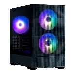 Компьютерный корпус ZALMAN P30 AIR, MATX, BLACK, WINDOW, 2xCombo (3.5'' or 2.5''), 3x2.5