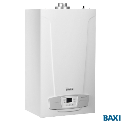 Котел газовый BAXI ECO LIFE 24F настен, 24 кВт, двухконтурный, с закрыт. кам. сгор.