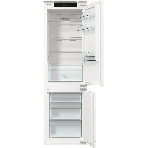 Встраиваемый холодильник Gorenje NRKI517141 белый двухкамерный 175/68 л морозилка снизу, No Frost
