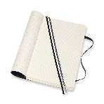 Блокнот Moleskine CLASSIC SOFT EXPENDED QP616EXP Large 130х210 мм, 400 страниц, линейка, мягкая обложка, черный