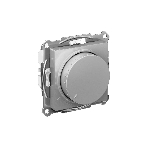 Светорегулятор (диммер) SE AtlasDesign алюминий, повор-нажим, LED, RC, 400 Вт, мех.