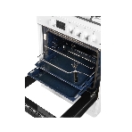 Плита комбинированная MIU 6040 ЕRPDCHK белый, конфорок 4 шт газовых, духовка 65 л, 60 см x 85 см x 60 см