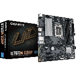 Материнская плата Gigabyte B760M D3HP DDR5, LGA 1700, Intel B760, 4xDDR5, 4xSATA, 2xM.2, 1xPCIe 4.0 x16, 1xPCIe x1, 1xHDMI, 1xVGA, 1xDP, 1x 1Gb LAN, 3xUSB-A 3.2 Gen 1, 2xUSB-A 2.0, 3x3.5 мм, 7.1, mATX