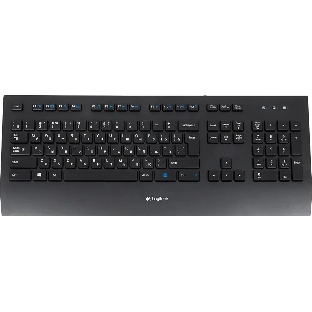 Клавиатура проводная Logitech Keyboard K280E (920-005215) USB черный