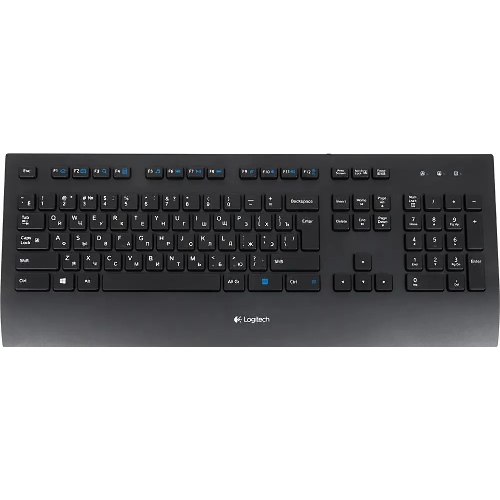 Клавиатура проводная Logitech Keyboard K280E (920-005215) USB черный