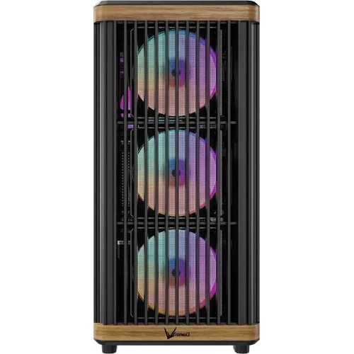 Компьютерный корпус Aerocool/Formula TimberLine T1 черный без БП ATX 4x120мм 1xUSB 2.0 1xUSB 3.0 1xUSB3.1 audio bott PSU