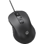 Мышь проводная Oklick 211M черный, 2400 dpi, USB, кнопки - 6