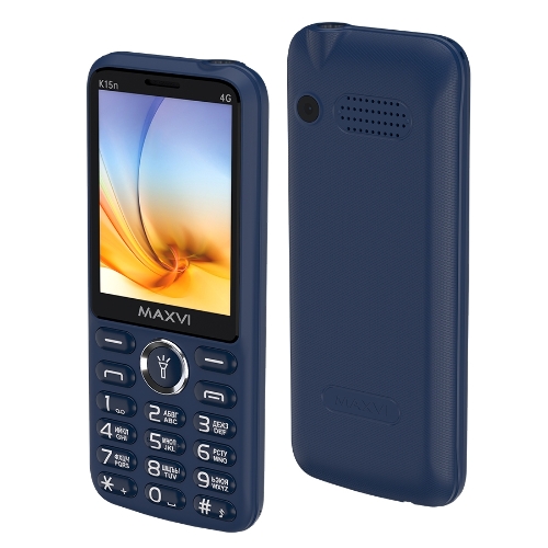 Мобильный телефон Maxvi K15n 4G синий