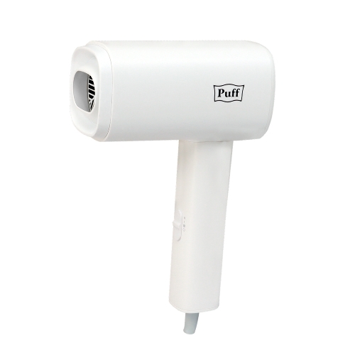 Фен Puff 1602 белый, 1600 Вт, компактный