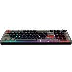 Клавиатура MSI GK110 черный/серый USB for gamer LED (S11-04RU258-HH9)