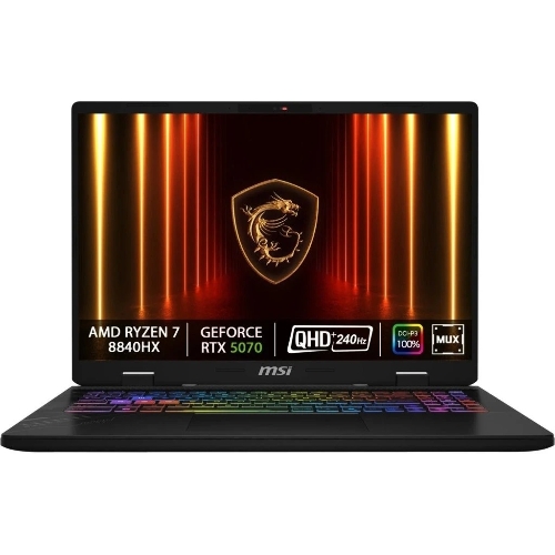 Ноутбук MSI Crosshair A16 HX D8WGKG-078XRU AMD Ryzen 7 8840HX/32Gb/SSD 1Tb/RTX 5070 8Gb/16