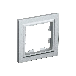 Рамка 1-м BRITE РУ-1-БрА алюм. IEK BR-M12-K47
