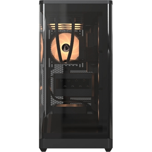Компьютерный корпус Formula V Line Crystal U9 PA Black, ATX, TYPE-C*1, USB3.0*2, Curved Glass, SIDE 3x PERFORMANCE ARGB, REAR 1x PERFORMANCE ARGB