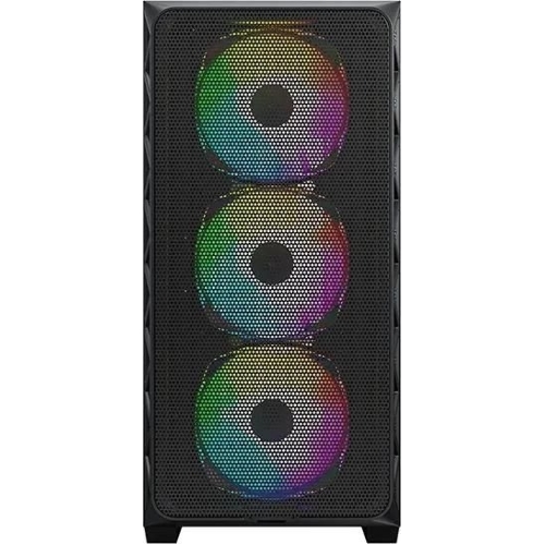 Компьютерный корпус Montech AIR 903 MAX черный без БП ATX 3x140мм 2xUSB3.0 1xUSB3.1 audio bott PSU