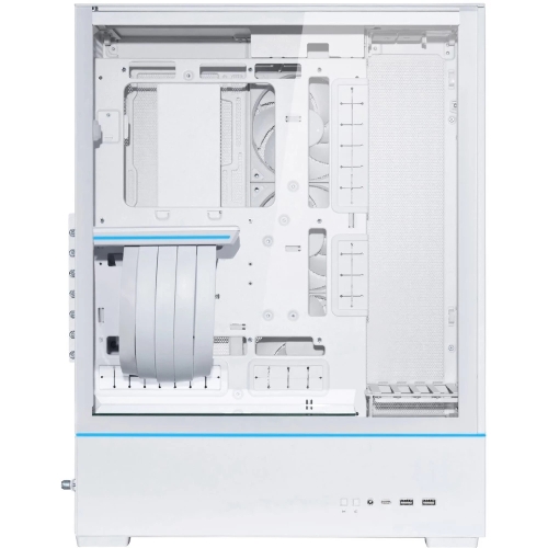 Компьютерный корпус MidiTower Lian Li SUP 01 белый RGb (ATX, без БП, ARGb, 2xUSB3.2 Type-A + USB3.2 Type-C) (G99.SUP01W.00)