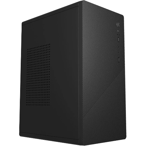 Компьютерный корпус Accord Entry ACC-2054B черный без БП mATX 1x80мм 2xUSB 2.0 audio