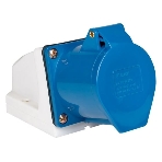 Розетка стационарная наружная 123 2Р+РЕ 32А 220 В IP44 PROxima EKF ps-123-32-220-PRO