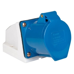Розетка стационарная наружная 123 2Р+РЕ 32А 220 В IP44 PROxima EKF ps-123-32-220-PRO