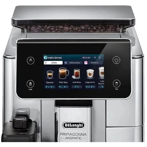 Кофемашина DeLonghi ECAM630.55.SSM 1450Вт черный/серебристый