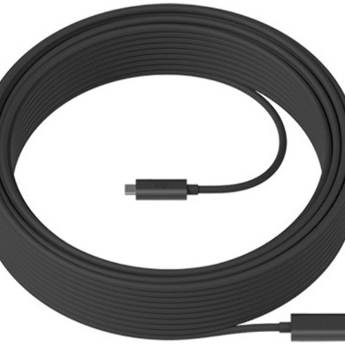 Кабель Accessory Logitech STRONG USB 3.1 CABLE 10 M, графитовый