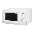 Микроволновая печь Midea MM720CKE белый, 20 л, 700 Вт, переключатели - поворотный механизм