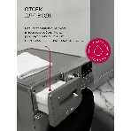 Сушильная машина LEX LDM10GrD серый, 10 кг, сушка - конденсационная, программ - 16, 60 x 85 x 62 см