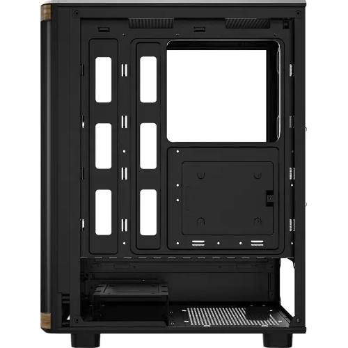 Компьютерный корпус Aerocool/Formula TimberLine T1 черный без БП ATX 4x120мм 1xUSB 2.0 1xUSB 3.0 1xUSB3.1 audio bott PSU