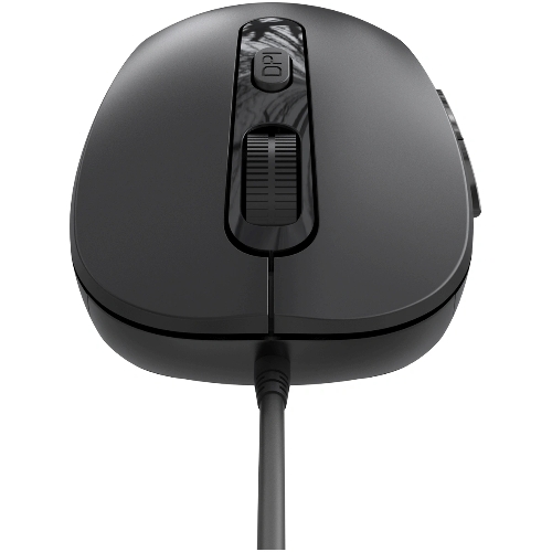 Мышь проводная Oklick 211M черный, 2400 dpi, USB, кнопки - 6