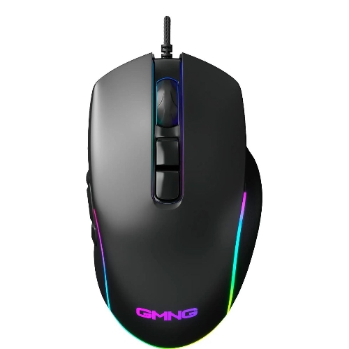 Мышь проводная GMNG XM003 черный, 32000 dpi, USB, кнопки - 10