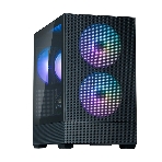 Компьютерный корпус ZALMAN P30 AIR, MATX, BLACK, WINDOW, 2xCombo (3.5'' or 2.5''), 3x2.5
