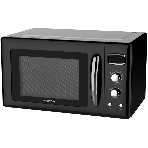 Микроволновая печь Hyundai HYM-D3040 черный, 23 л, 800 Вт, переключатели - кнопки, поворотный механизм