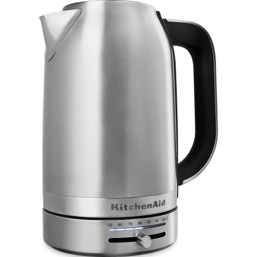 Чайник электрический KitchenAid 5KEK1701ESX стальной, 1.7 л, 2400 Вт