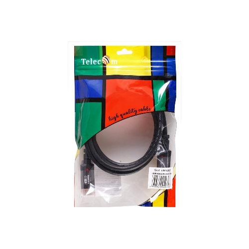 Кабель Telecom HDMI 19M/M,ver. 2.1, 8K@60 Hz 2m метал разъемы
