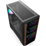 Компьютерный корпус без блока питания Case Raijintek AGOS MAX-MS4, Midi-Tower, TG, 4x140мм ARGB, 2xUSB 3.0 + 1xUSB Type-C, E-ATX, ATX, mATX, mITX черный