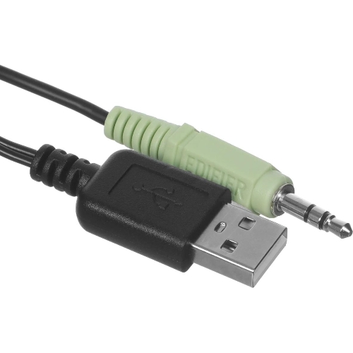 Акустическая система Edifier M1250 черный 2.0 активные