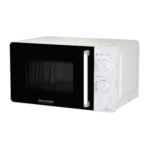 Микроволновая печь Willmark WMO-281XW белый, 20 л, 700 Вт, переключатели - поворотный механизм