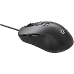 Мышь проводная Oklick 211M черный, 2400 dpi, USB, кнопки - 6