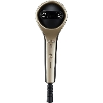 Фен BQ HD1211M черный/золотой, 1800 Вт, ионизация