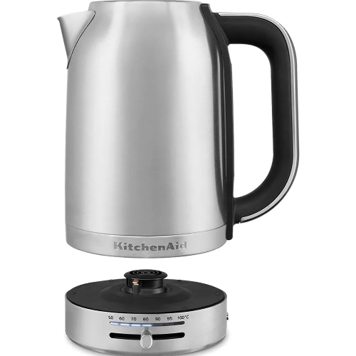 Чайник электрический KitchenAid 5KEK1701ESX стальной, 1.7 л, 2400 Вт