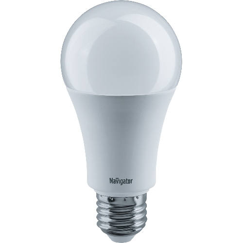 Лампа светодиодная Navigator NLL-A60-15-230-4K-E27 15 Вт грушевидная 4000К белый E27 1200 лм 176-264В